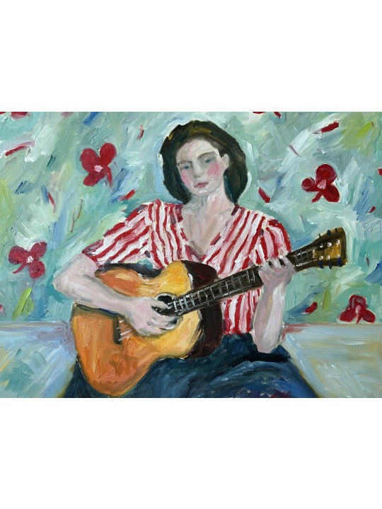 Woman with a Guitar