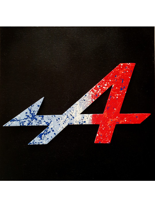 Alpine F1 pop art