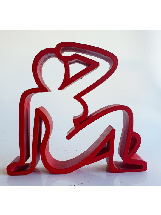 Mini girl rouge Haring