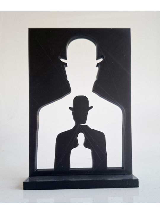 Man in 2 Men Magritte