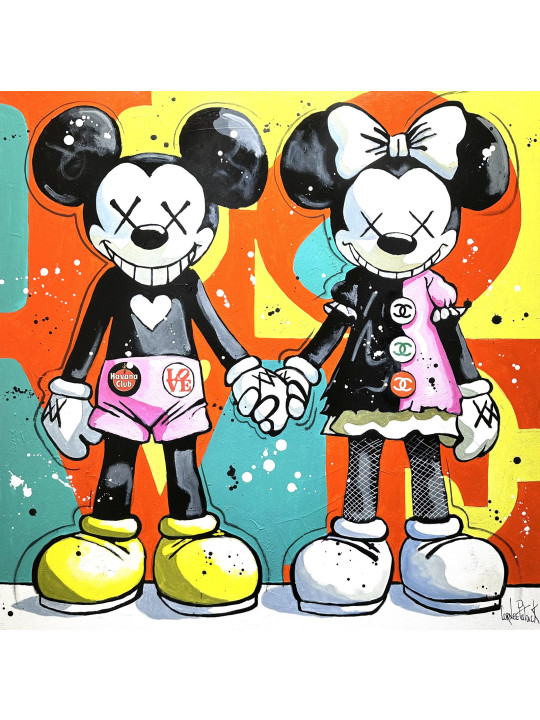 Minnie et Mickey Mouse, le grand amour