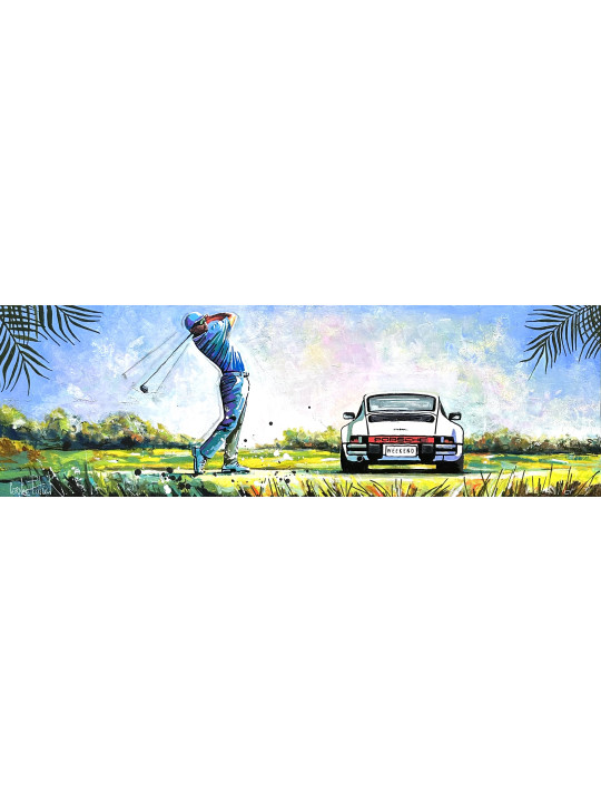 Ma Porsche, mon golf, mon weekend et moi
