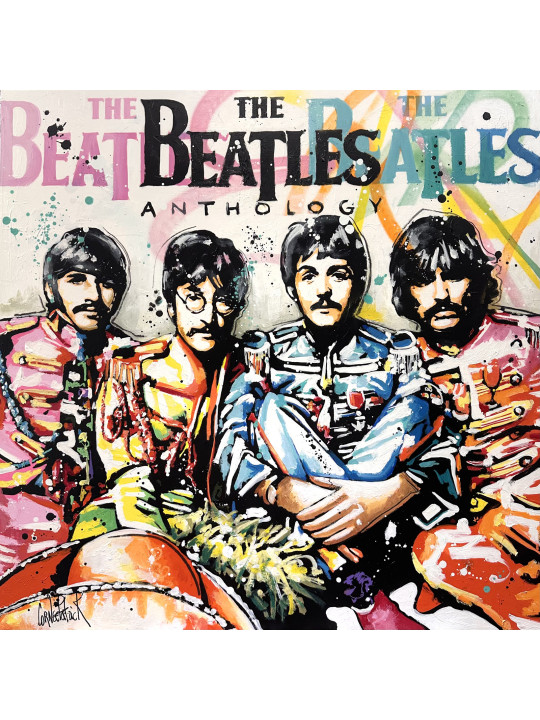 The Beatles anthology, hommage Pop Art aux Fab Four