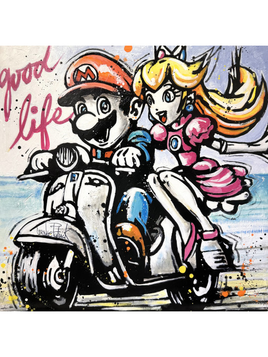 Super Mario et Princess Peach