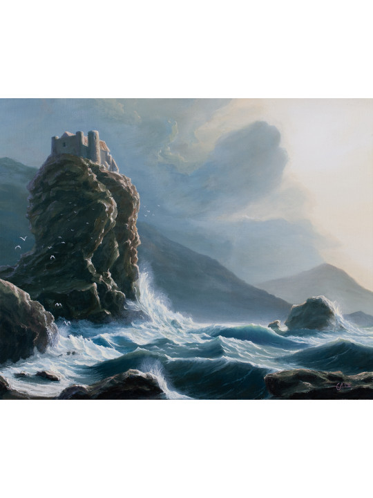 CHâteau sur la falaise