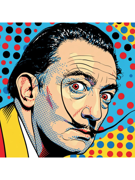 Dali Roy lichtenstein numeric ART