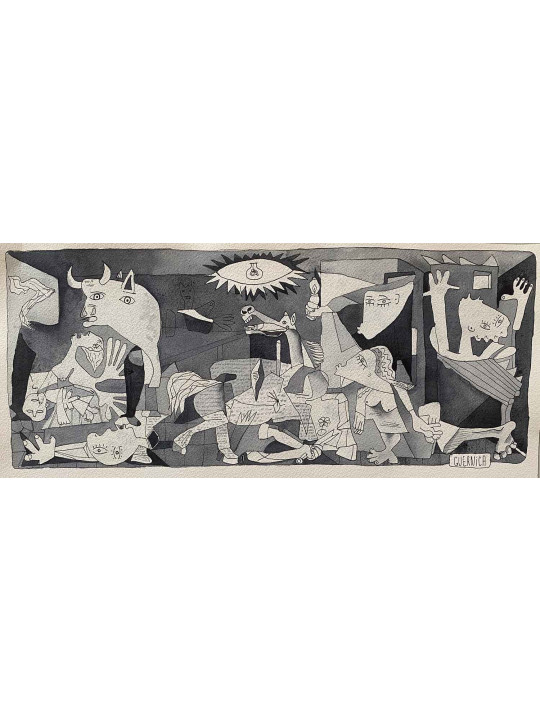 Trompette et Guernica