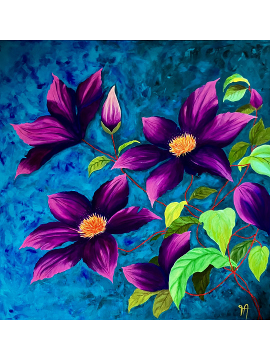 LE TEMPS DES CLEMATITES