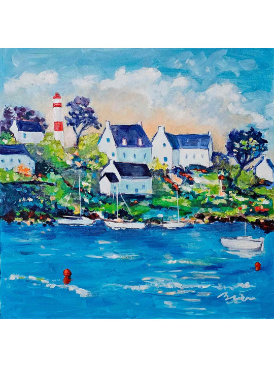 Le phare rouge de Doëlan