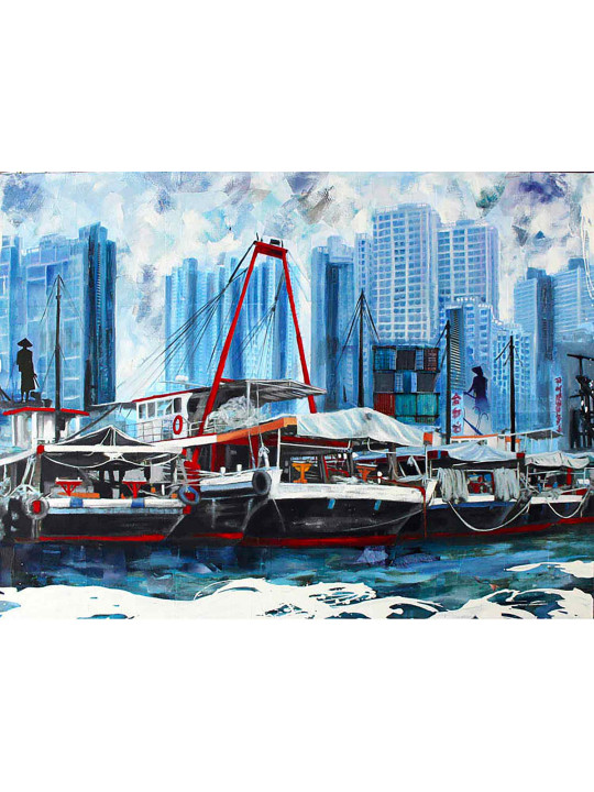 Les bateaux d'Aberdeen - Hong kong