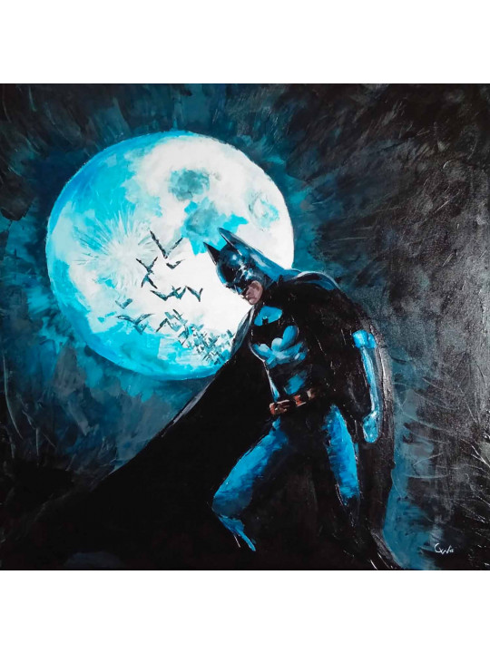 Batman et la lune