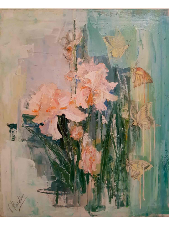 Les iris blancs