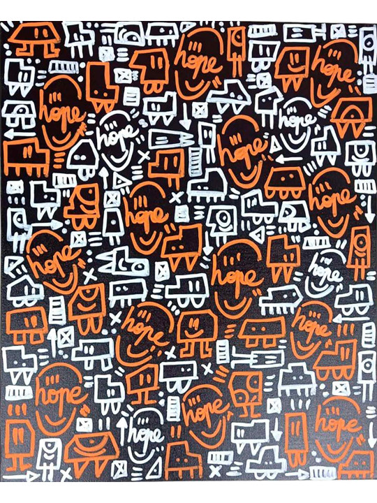 Orange blanc