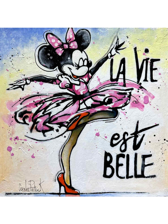 Minnie Mouse, la vie est belle