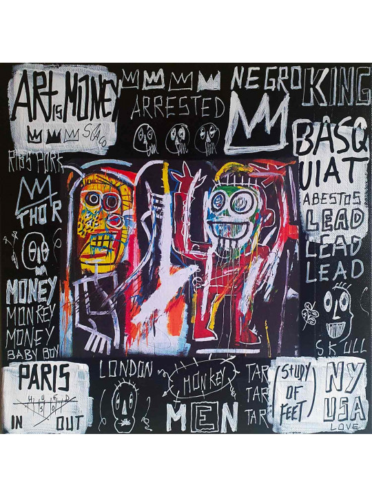 monkeys basquiat