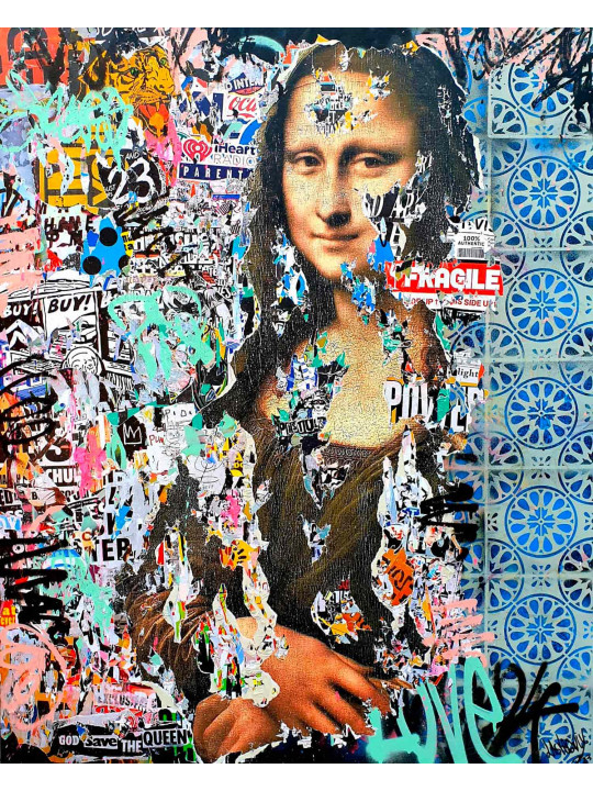 Urban Mona Lisa - La Joconde