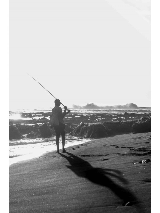 L'ombre d'un pêcheur