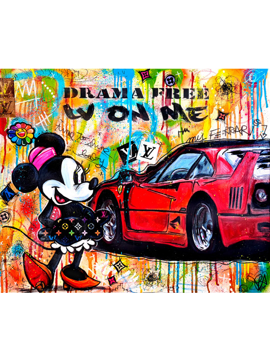 Pop Minnie Loubou LV Ferrari