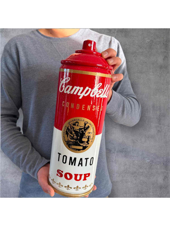 SPRAY XXL Campbell's Tomato SOUP d'Andy Warhol