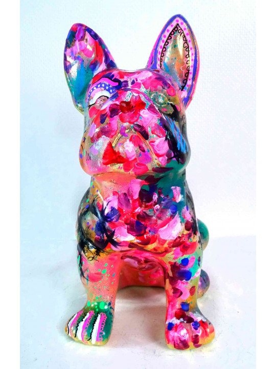 Sculpture Bulldog Pee Louis Vuitton Pop , Sculpture by Priscilla Vettese