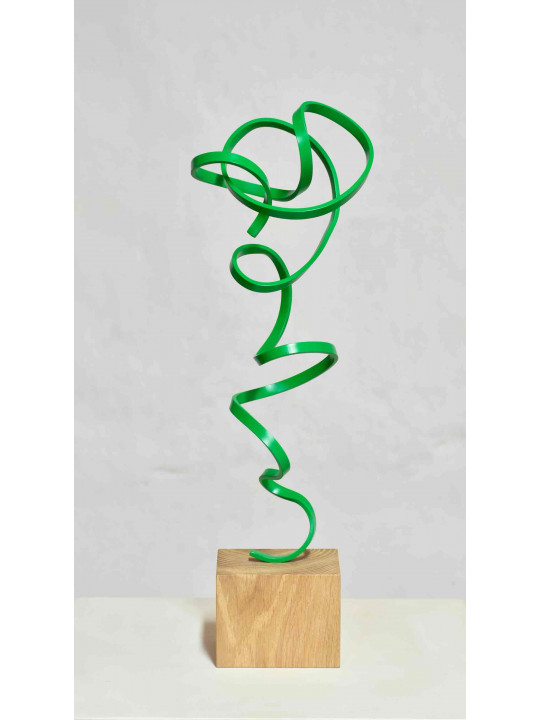Serpentant "hésitation vert"