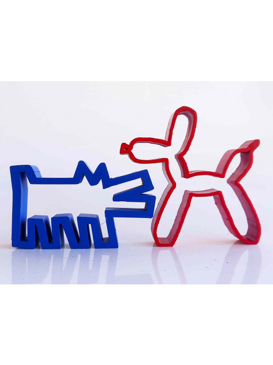 chiens Koons & Haring