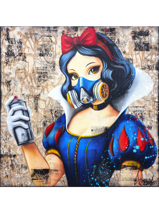 Snow White Street Art