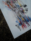 Angel 41, Head rush #5, painting - Artalistic online contemporary art buying and selling gallery