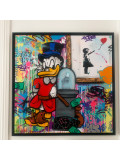 Fat, Picsou Banksy Picasso, painting - Artalistic online contemporary art buying and selling gallery