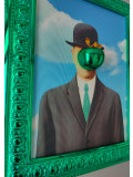Sagrasse, I'm sorry Magritte, painting - Artalistic online contemporary art buying and selling gallery
