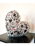 Mr Hope, Big heart hope, sculpture - Artalistic online contemporary art buying and selling gallery