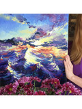 Oxypoint, The Sun is Setting, painting - Artalistic online contemporary art buying and selling gallery