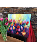 Oxypoint, Tulips, painting - Artalistic online contemporary art buying and selling gallery
