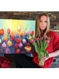 Oxypoint, Tulips, painting - Artalistic online contemporary art buying and selling gallery