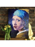 Oxypoint, Girl with a Pearl Earring, painting - Artalistic online contemporary art buying and selling gallery