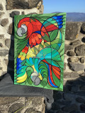 Annemarie Laffont, Ara mix, painting - Artalistic online contemporary art buying and selling gallery