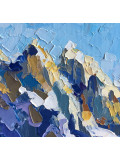 Oxypoint, Peaks of the Alps, painting - Artalistic online contemporary art buying and selling gallery