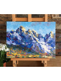 Oxypoint, Peaks of the Alps, painting - Artalistic online contemporary art buying and selling gallery
