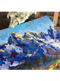 Oxypoint, Peaks of the Alps, painting - Artalistic online contemporary art buying and selling gallery