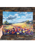 Oxypoint, River of Flowers, painting - Artalistic online contemporary art buying and selling gallery