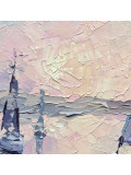Oxypoint, Serenity at Sunset on the Sea I, painting - Artalistic online contemporary art buying and selling gallery