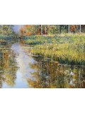 Oleg Riabchuk, When summer meets Autumn, painting - Artalistic online contemporary art buying and selling gallery