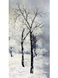 Anne Robin, Ville assoupie, painting - Artalistic online contemporary art buying and selling gallery