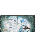 Anne Robin, A travers le givre, painting - Artalistic online contemporary art buying and selling gallery