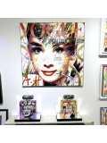 Patrick Cornée, Audrey Hepburn, painting - Artalistic online contemporary art buying and selling gallery