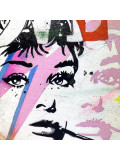 Patrick Cornée, Audrey Hepburn, painting - Artalistic online contemporary art buying and selling gallery