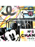 Patrick Cornée, Mickey offre à Minnie le parfum Chanel n°5, painting - Artalistic online contemporary art buying and selling gallery