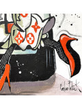Patrick Cornée, Minnie Mouse and Daisy Duck, painting - Artalistic online contemporary art buying and selling gallery