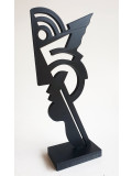 PyB, Tête Roy Lichtenstein, sculpture - Artalistic online contemporary art buying and selling gallery