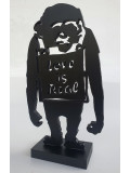 PyB, Monkey love Banksy, sculpture - Artalistic online contemporary art buying and selling gallery